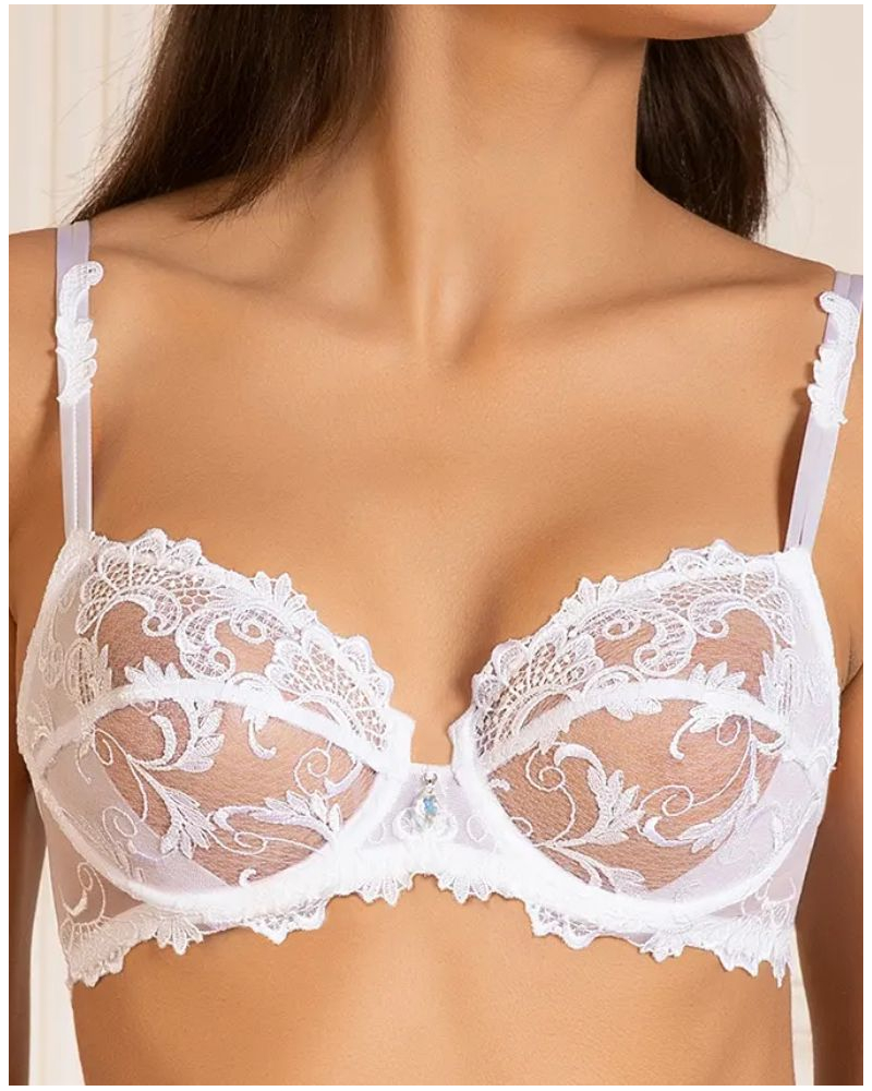 Underwired bra Lise Charmel Dressing Floral (White)