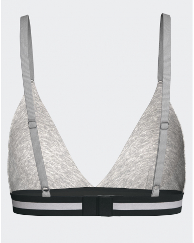Wireless triangle bra Eden Park (Gris Chiné)
