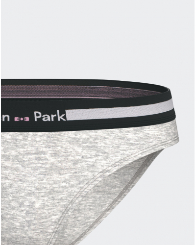 Calzoncillo de algodón Eden Park (Gris Chiné)