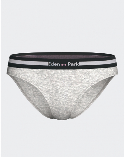 Cotton Briefs Eden Park (Gris Chiné)