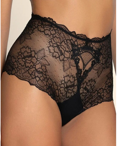 Shorty taille haute Lise Charmel Sublime en Dentelle (Noir)
