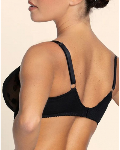 Sujetador corbeille fitting Lise Charmel Sublime en Dentelle (Negro)
