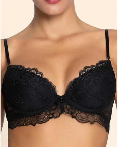 Sujetador push-up Lise Charmel Sublime en Dentelle (Negro)