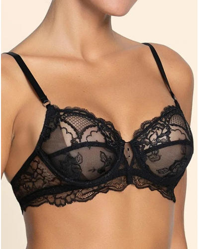 ra Lise Charmel Sublime en dentelle (Black)