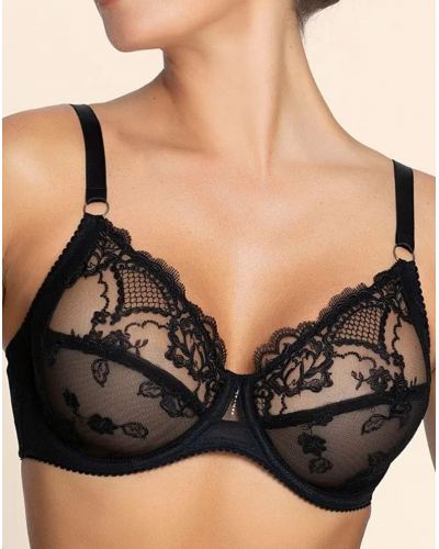 Sujetador con aros bienestar Lise Charmel Sublime en Dentelle (Negro)