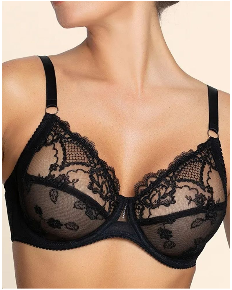 Well-being underwired bra Lise Charmel Sublime en Dentelle (Black)