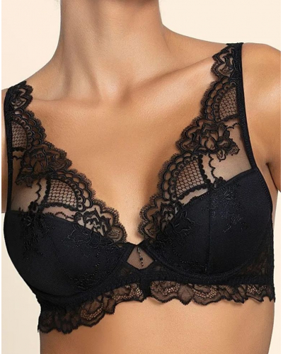 Sujetador de media espuma fantasy Lise Charmel Sublime en Dentelle (Negro)
