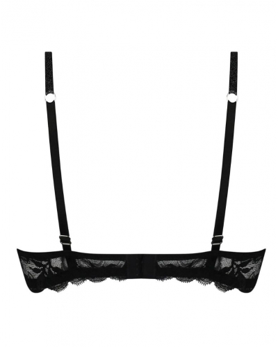 Sujetador glamuroso Lise Charmel Cuir Sexy Couture (Noir Argent)