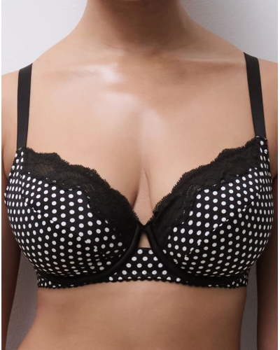 Sujetador con aros envolvente Chantelle Pulp Gloss (White Dot)