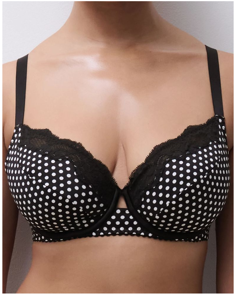 Sujetador con aros envolvente Chantelle Pulp Gloss (White Dot)