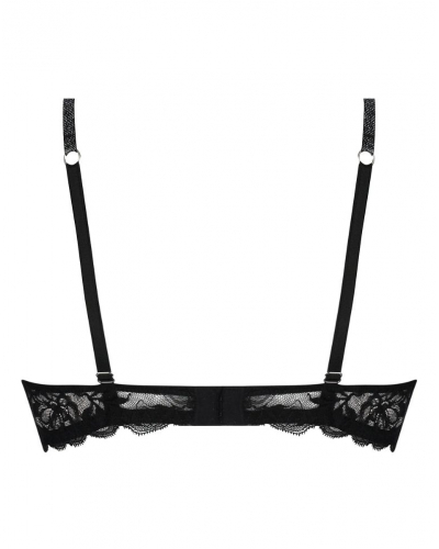 Demi bra Lise Charmel Cuir Sexy Couture (Noir Argent)