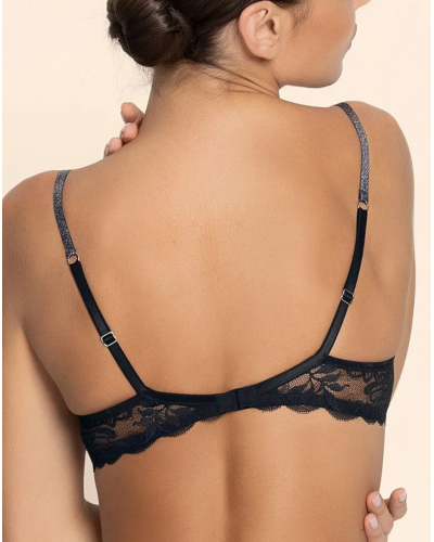 Sujetador preformado Lise Charmel Cuir Sexy Couture (Noir Argent)