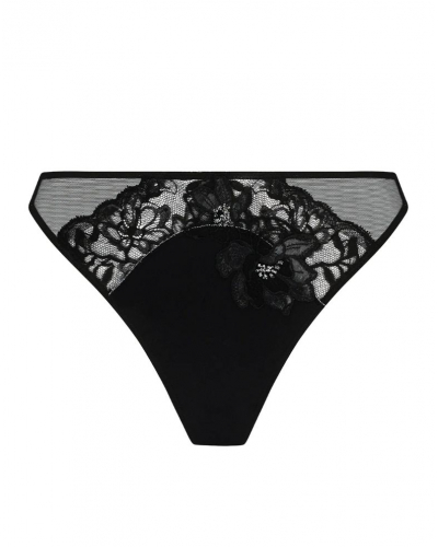 Seduction briefs Lise Charmel Cuir Sexy Couture (Noir Argent)
