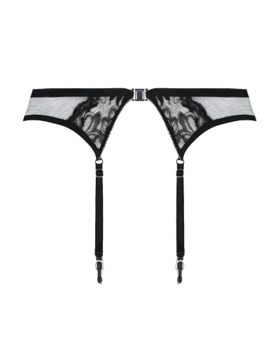 Portaligas Lise Charmel Cuir Sexy Couture (Noir Argent)