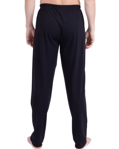 Pijama largo 100% algodón Athena (Gris Anthracite/Noir)