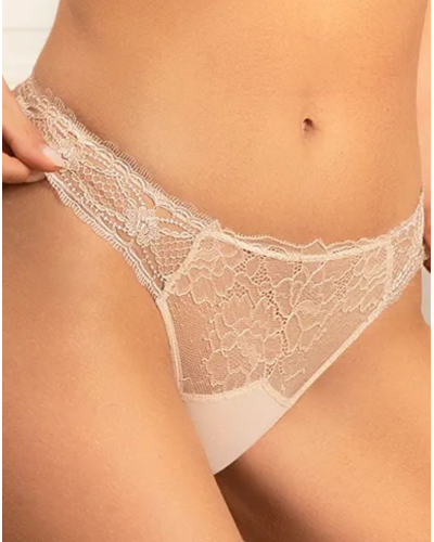 Thong Lise Charmel Sublime en Dentelle (Nude Sublime)