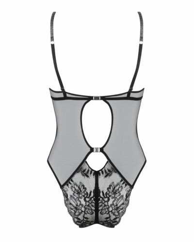 Body Lise Charmel Cuir Sexy Couture (Noir Argent)