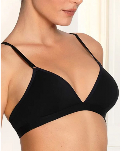 Sujetador sin aros Lise Charmel Sensation Plaisir (Negro)