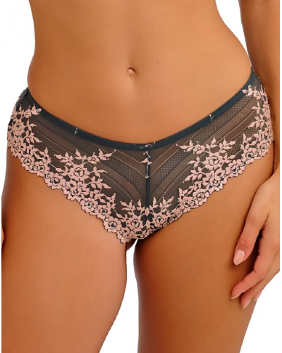 Tanga Wacoal Embrace Lace (Dark Slate/Cloud Pink)