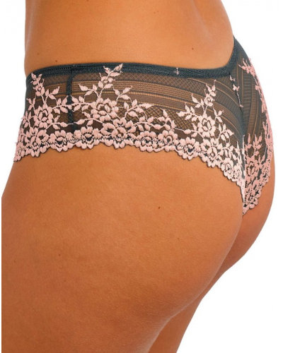 Tanga Wacoal Embrace Lace (Dark Slate/Cloud Pink)