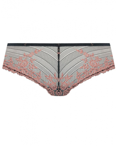 Tanga Wacoal Embrace Lace (Dark Slate/Cloud Pink)