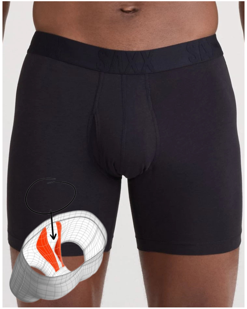 Boxer Saxx Droptemp Cooling Cotton (Noir)
