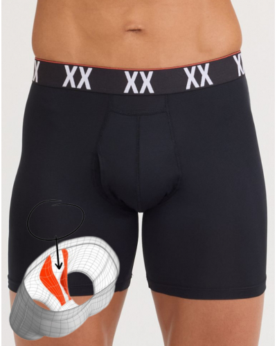 Boxer con bragueta Saxx Multi-sport Mesh (Negro)