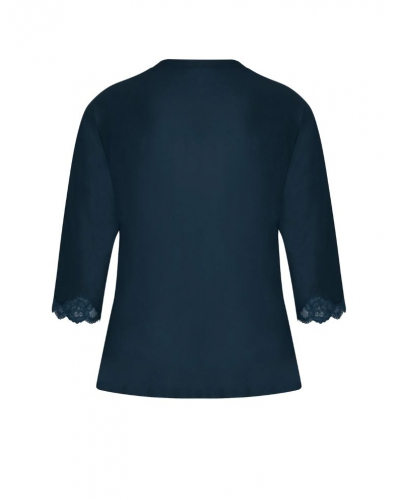 T-shirt manches 3/4 coupe ample Antigel Simply Perfect (Bleu Sarcelle)