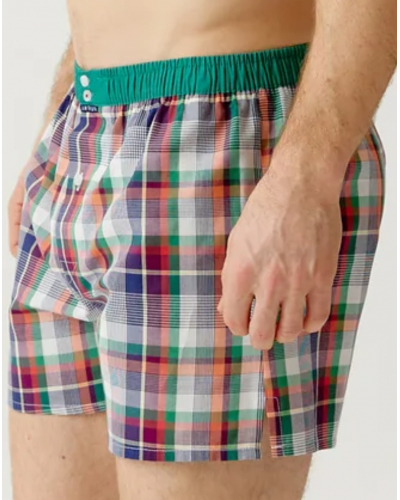 Caleçon à suspensoir 100% coton bio Arthur (Multicolore)
