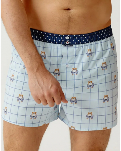 Jockstrap 100% organic cotton Arthur (Ciel)