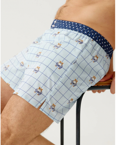 Jockstrap 100% organic cotton Arthur (Ciel)