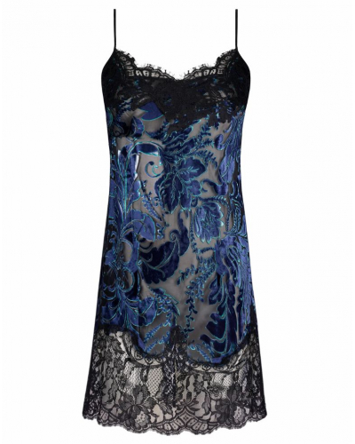 Camisón de terciopelo devorada Lise Charmel Eclat Joallerie (Eclat Saphir)