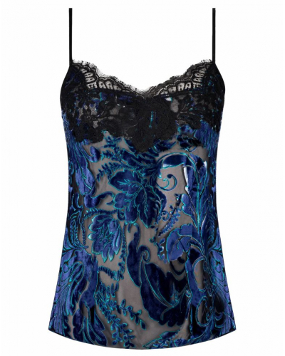 Camisole de terciopelo devorada Lise Charmel Eclat Joallerie (Eclat Saphir)