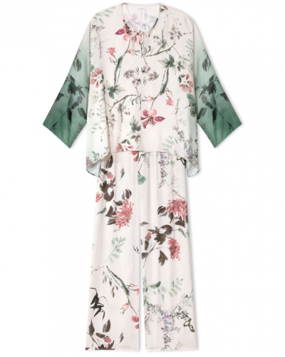 Pijama Urdimbre y Trama Le Chat Japandi (Multico)