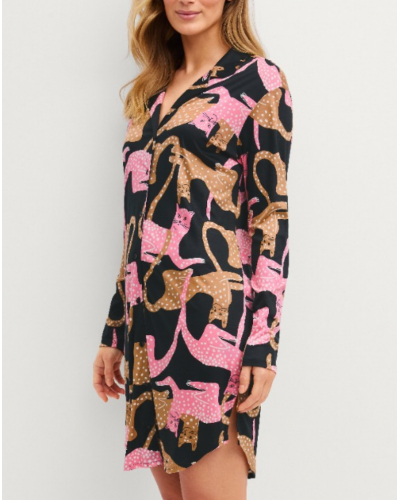 Nightdress Calida Sleep Over (Black)