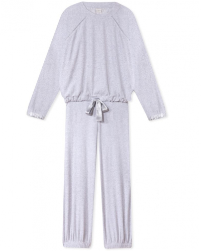 Velour Set Le Chat Psyché (Gris chiné)