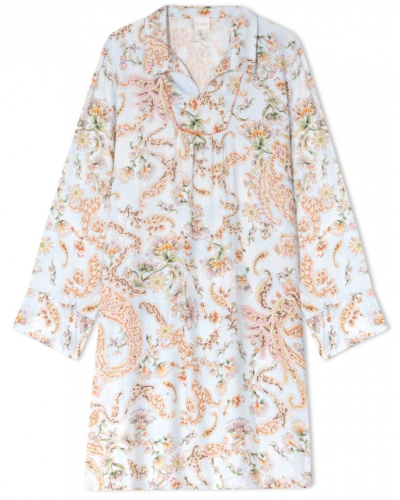 Warp and Weft Nightdress Le Chat Indian Song (Multico)