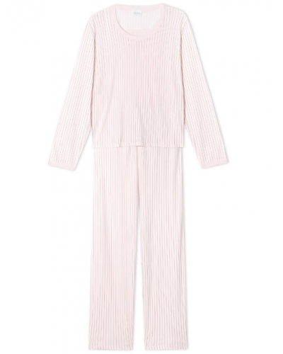 Pyjama Interlock 100% coton Le Chat Holy (Bois de Rose)