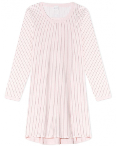 Chemise de nuit Interlock 100% coton Le Chat Holy (Bois de rose)