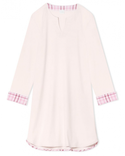 Nightshirt Interlock 100% Cotton Le Chat Aube (Bois de rose)