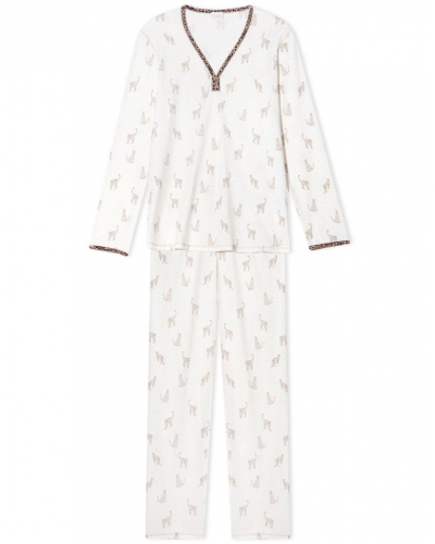 Pyjama Interlock 100% Cotton Le Chat Fairy (Multico)