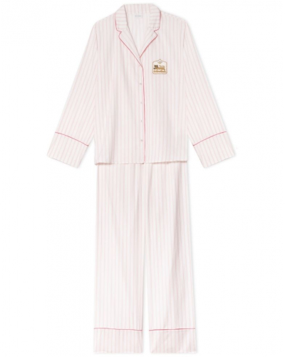Pijama de algodón Le Chat La Suite (Rose)