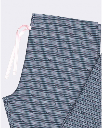 Pyjama long 100% coton Eden Park (Multicolore)