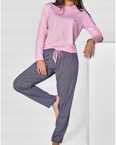 Long pyjamas 100% cotton Eden Park (Multicolore)