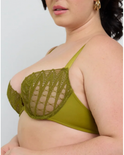 Demi bra Maison Lejaby Dreamcatcher (Absinthe)