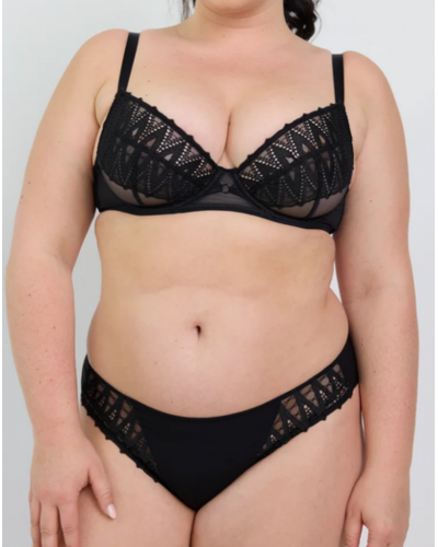 Slip Maison Lejaby Dreamcatcher (Noir)