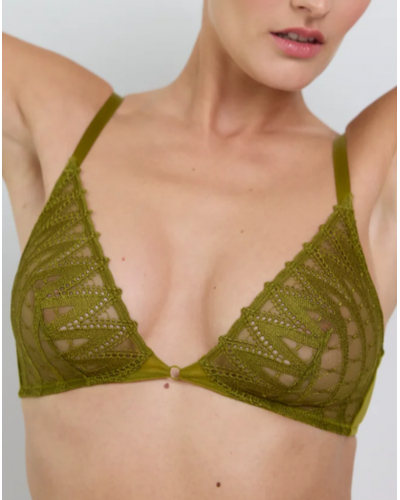 Soutien-gorge triangle souple Maison Lejaby Dreamcatcher (Absinthe)