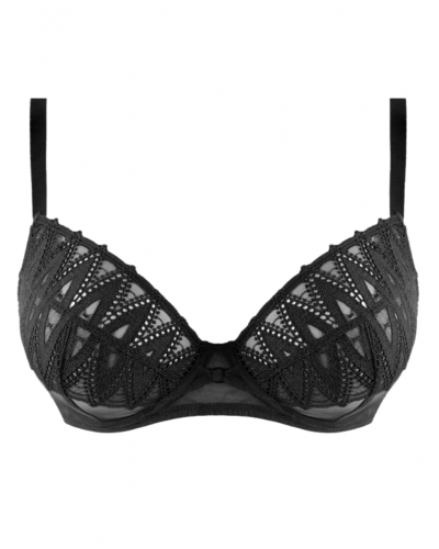 Soutien-gorge armatures trois parties Maison Lejaby Dreamcatcher (Noir)