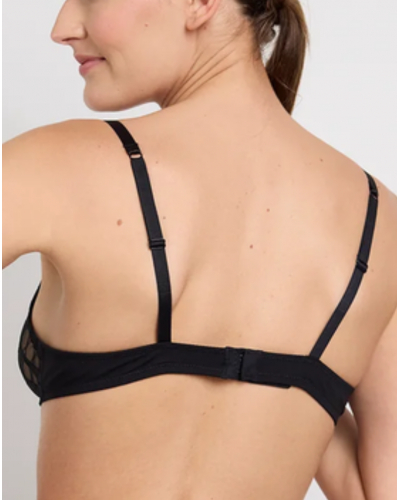 Soft triangle bra Maison Lejaby Dreamcatcher (Noir)