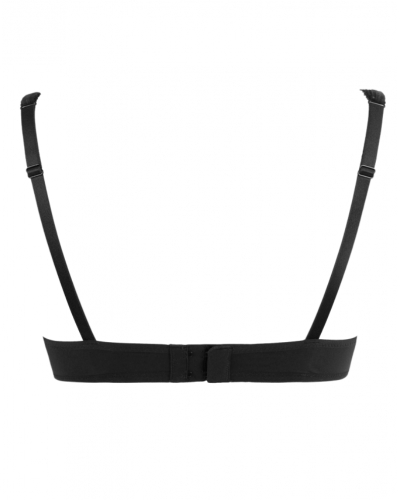 Soft bra with plunging neckline Maison Lejaby Back in Black (Black)